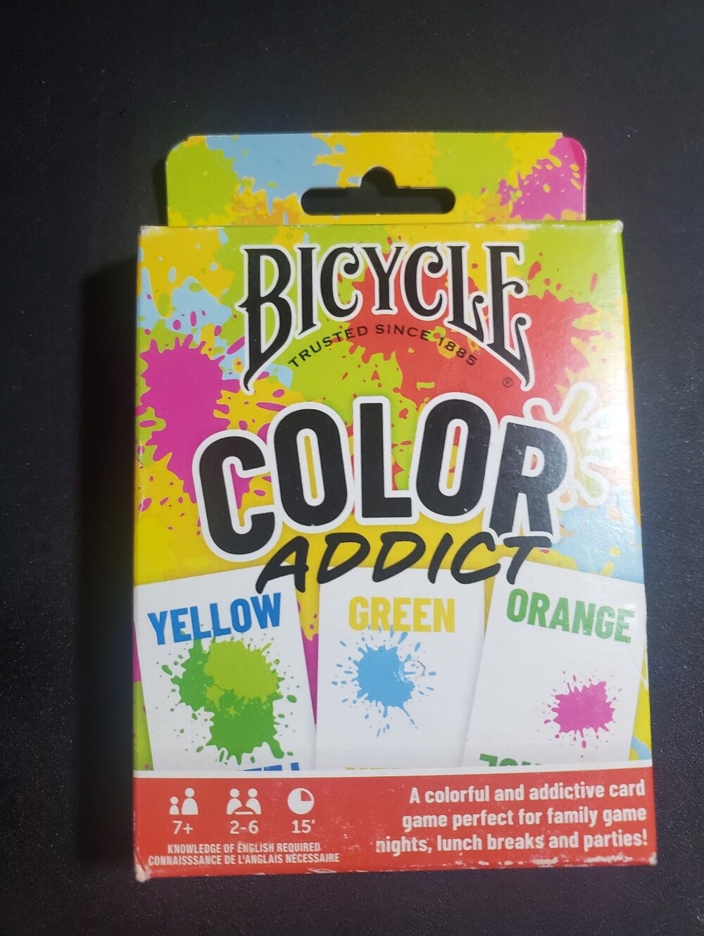 Bicycle Color Addict Card Game